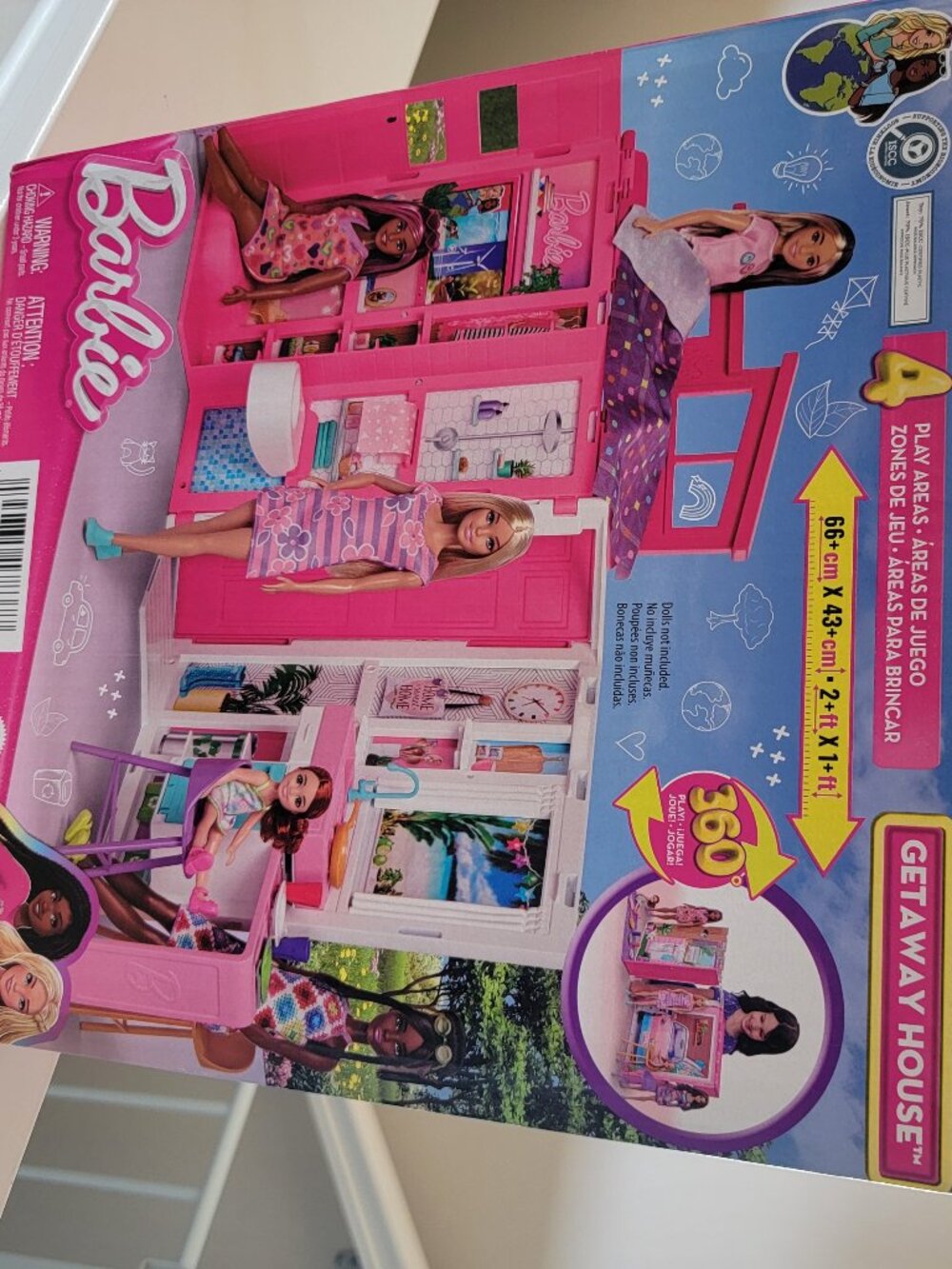 Barbie Getaway House Dollhouse Playset